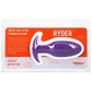 Silicone Ryder Butt Plug - Lilac
