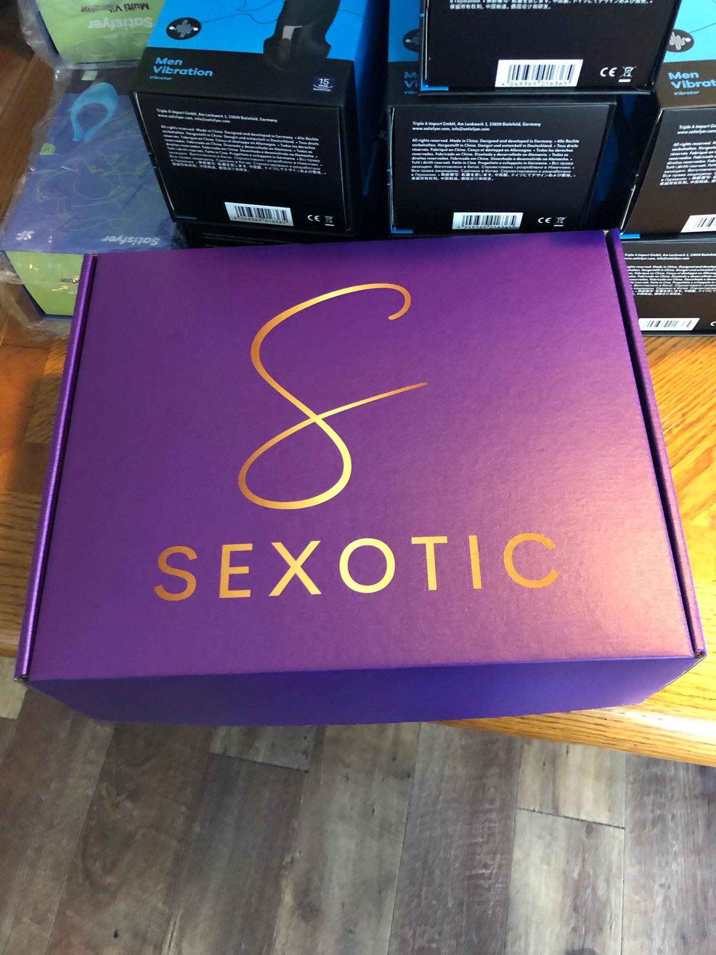 SEXY BACK Subscription Box - for him - Quarterly (Regular Box)