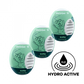 Masturbator Egg 3er Set (Riffle) Light Green