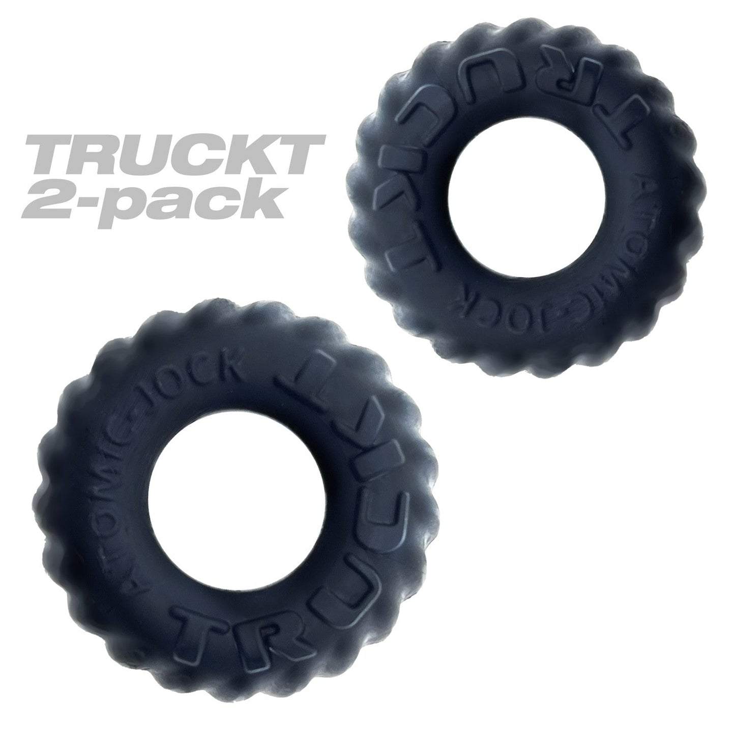 TRUCKT, 2-piece cockring - PLUS+SILICONE special edition - NIGHT